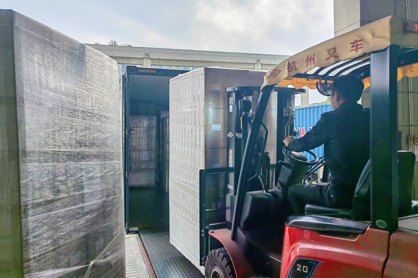 Container loading