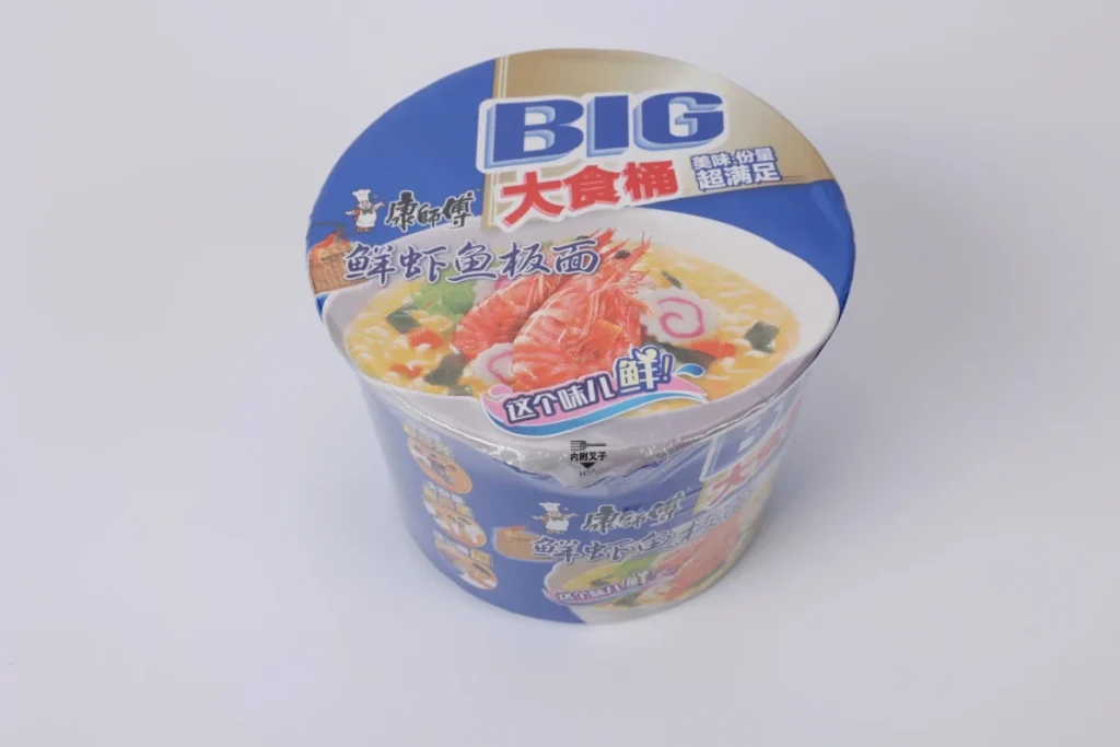 Noodle cup packaging