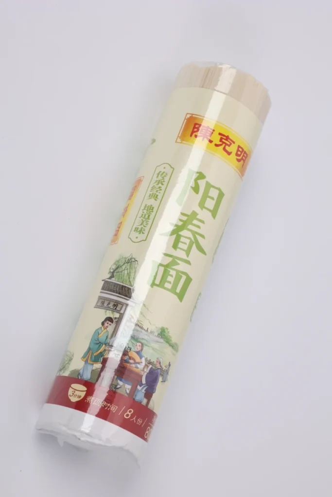 Dried noodle wrapping