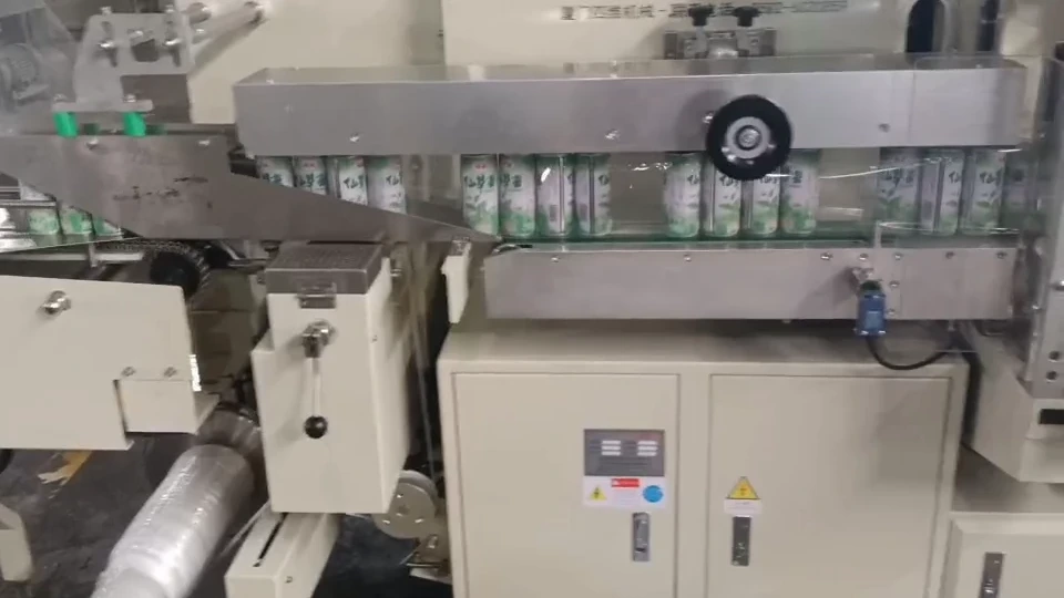 Bottle Pack Conveyor and Shrink Tunnel